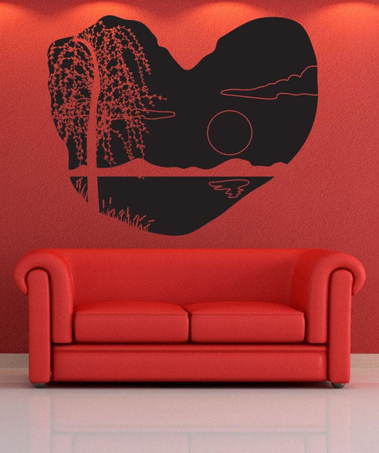 Vinyl Wall Decal Sticker Cave Sunset #OS_DC683
