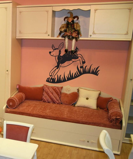 Vinyl Wall Decal Sticker Little Deer #OS_DC695