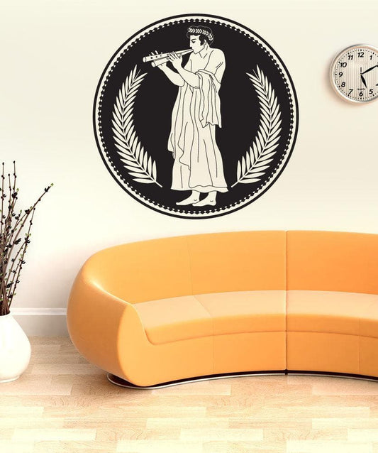 Vinyl Wall Decal Sticker Greek Flute Art #OS_DC704
