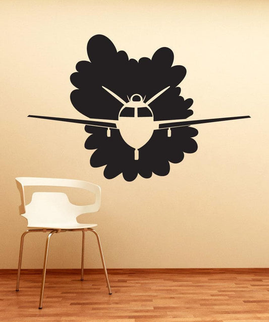 Vinyl Wall Decal Sticker Flying Plane #OS_DC744