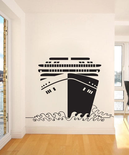 Cruise Ship Wall Decal Sticker #OS_DC749