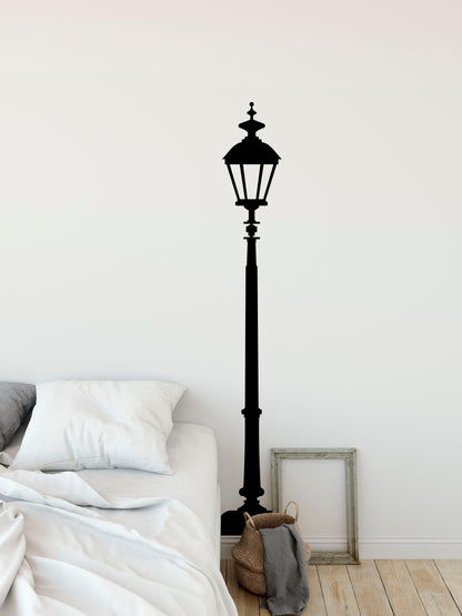 Pair of Street Lamps Vinyl Wall Decal Sticker. #OS_ES103