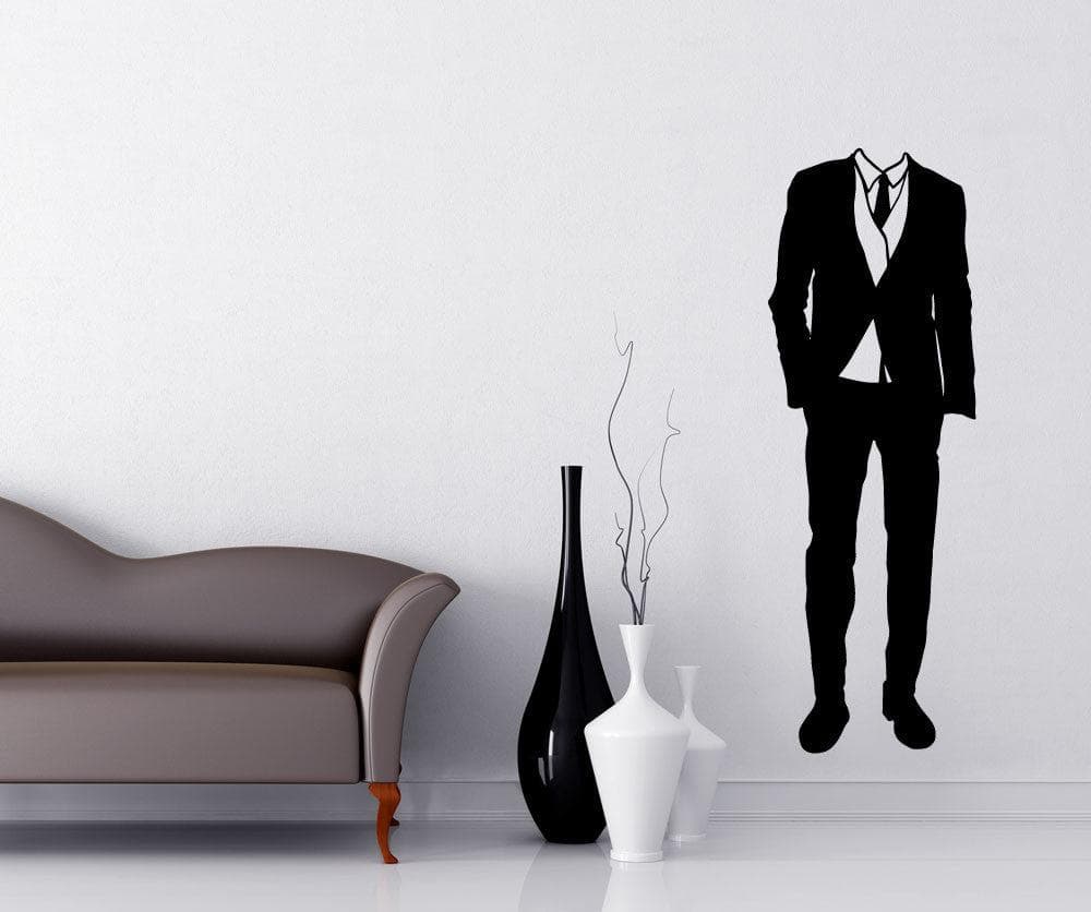 Vinyl Wall Decal Sticker Trendy Suit #OS_MB1104