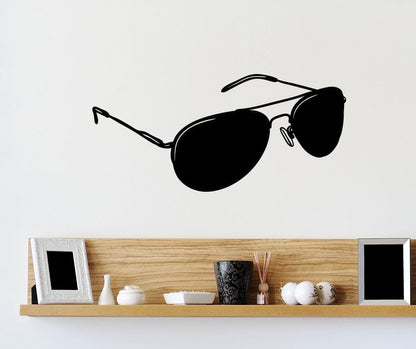 Vinyl Wall Decal Sticker Aviator Sunglasses #OS_MB1106
