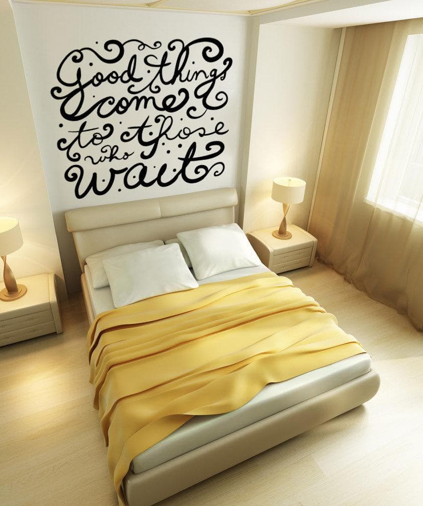 Vinyl Wall Decal Sticker Good Things #OS_MB1197