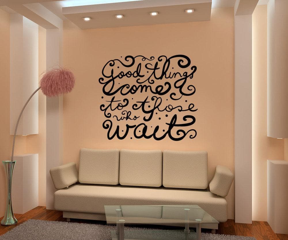 Vinyl Wall Decal Sticker Good Things #OS_MB1197