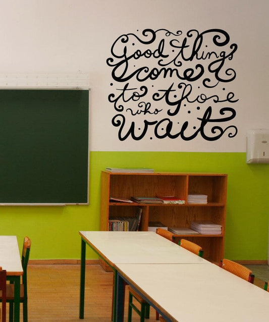 Vinyl Wall Decal Sticker Good Things #OS_MB1197