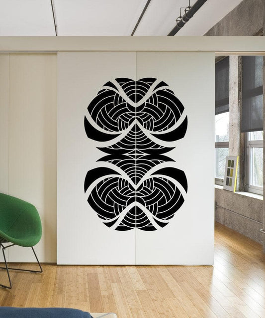 Vinyl Wall Decal Sticker Double Abstract Design #OS_MB1236