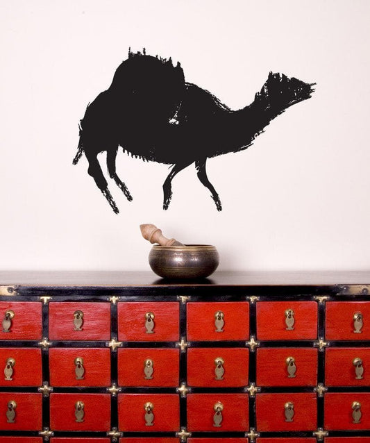 Vinyl Wall Decal Sticker Camel Cave Drawing #OS_MB243