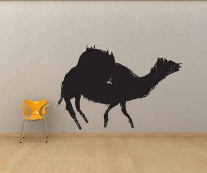 Vinyl Wall Decal Sticker Camel Cave Drawing #OS_MB243