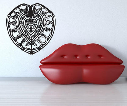 Vinyl Wall Decal Sticker Heart Design #OS_MB247