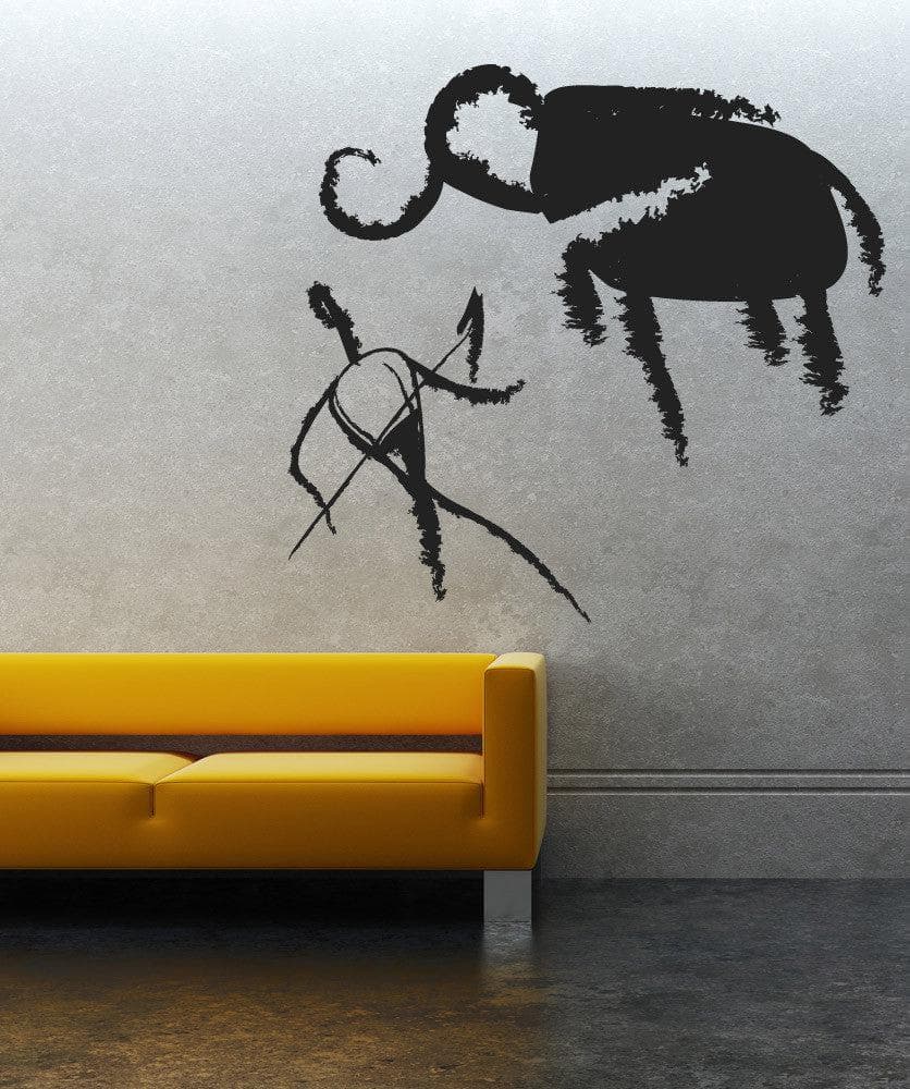 Vinyl Wall Decal Sticker Cave Painting #OS_MB264