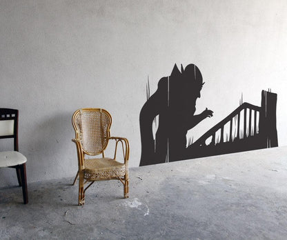 Vampire Silhouette Vinyl Wall Decal Sticker. #OS_MB268