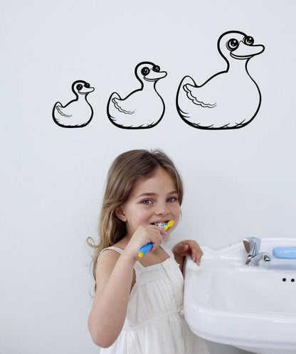 Vinyl Wall Decal Sticker Rubber Duckies #OS_MB323
