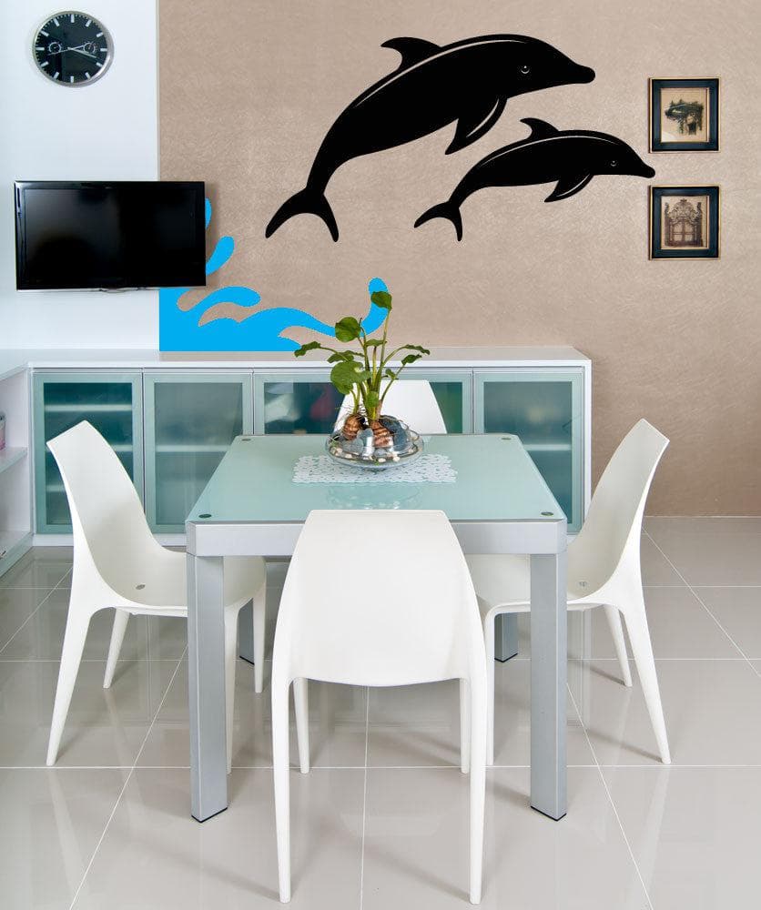 Vinyl Wall Decal Sticker Dolphins #OS_MB355