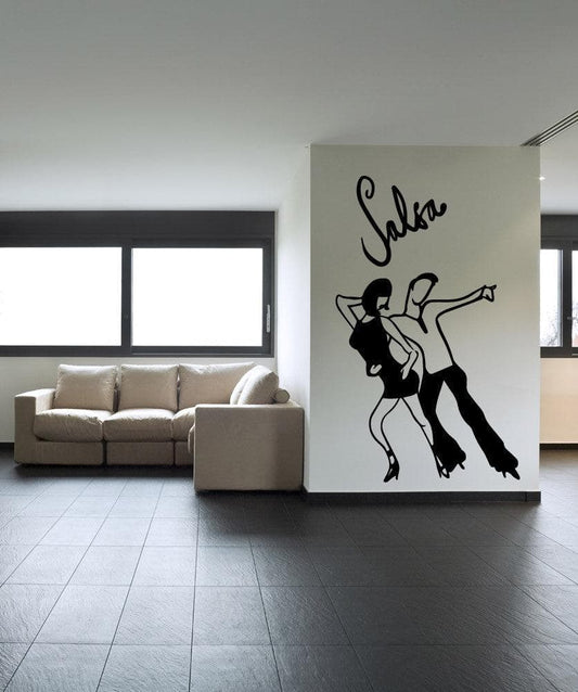 Vinyl Wall Decal Sticker Salsa #OS_MB571