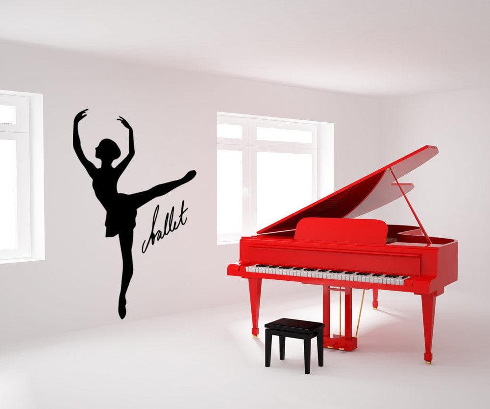Vinyl Wall Decal Sticker Ballet Dance #OS_MB572