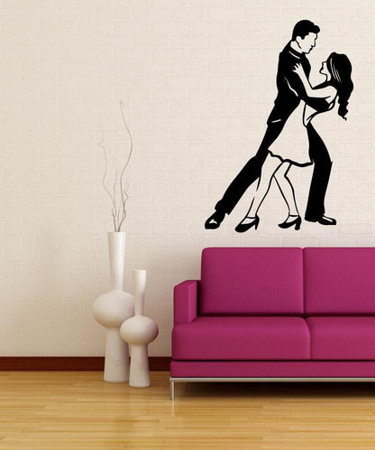 Vinyl Wall Decal Sticker Romantic Dancing #OS_MB580