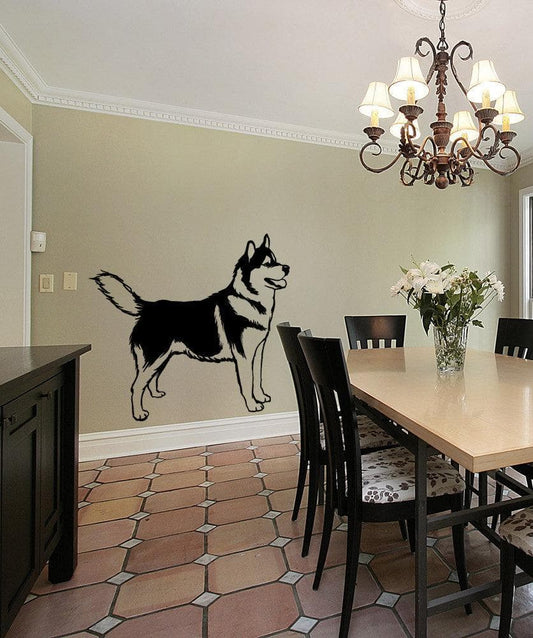 Vinyl Wall Decal Sticker Husky #OS_MB583s