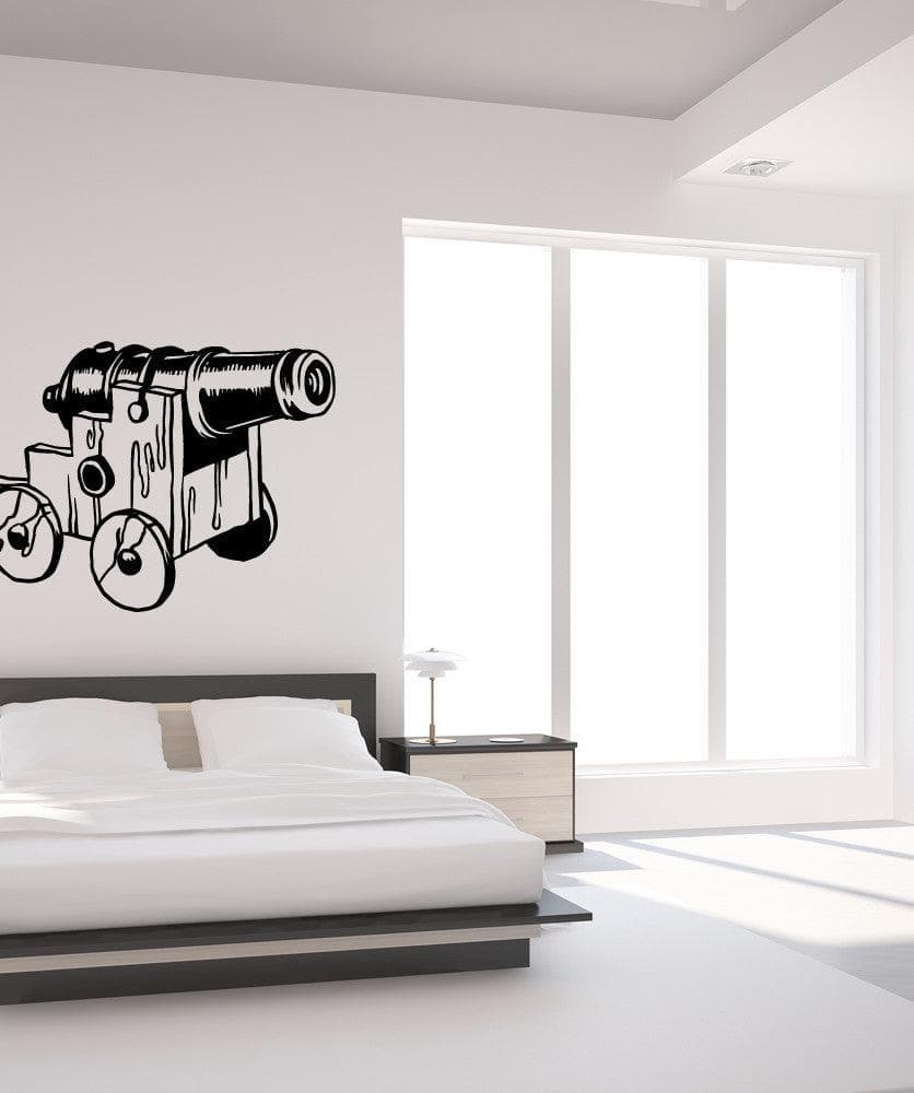 Vinyl Wall Decal Sticker Cannon #OS_MB587