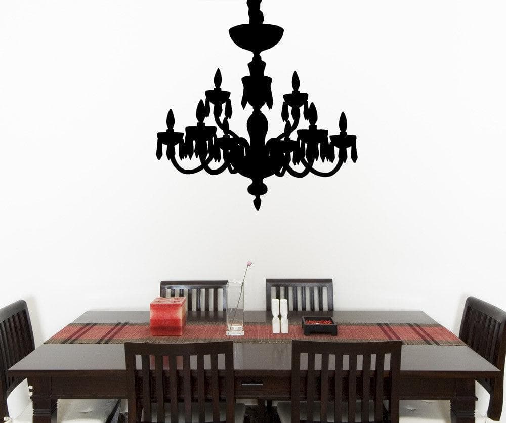 Chandelier Wall Decal Sticker. #OS_MB705