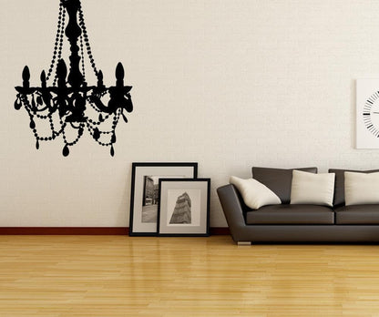 Vinyl Wall Decal Sticker Crystal Chandelier #OS_MB706