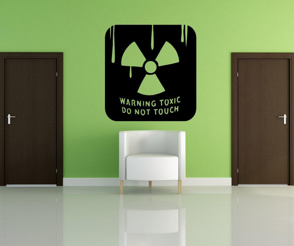 Vinyl Wall Decal Sticker Toxic #OS_MB711