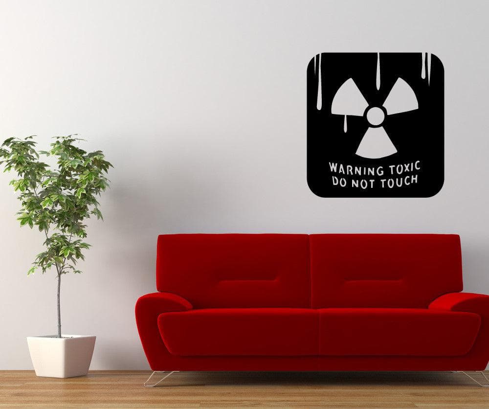 Vinyl Wall Decal Sticker Toxic #OS_MB711