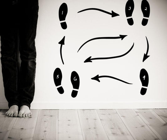 Vinyl Wall Decal Sticker Learn to Dance #OS_MB743