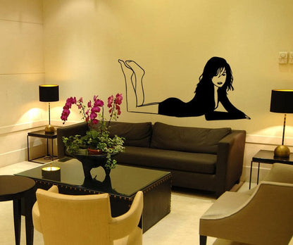 Exotic Woman Come Hither Vinyl Wall Decal Sticker. #OS_MB759