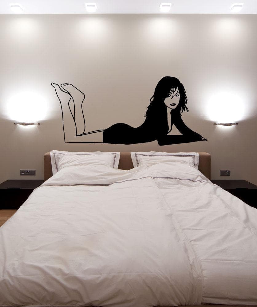 Exotic Woman Come Hither Vinyl Wall Decal Sticker. #OS_MB759
