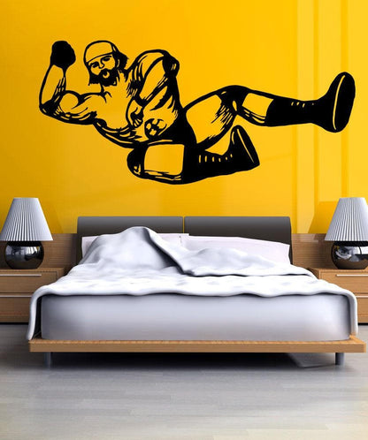 Vinyl Wall Decal Sticker Wrestler #OS_MB780