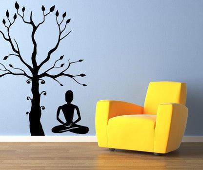 Vinyl Wall Decal Sticker One With Nature #OS_MB801