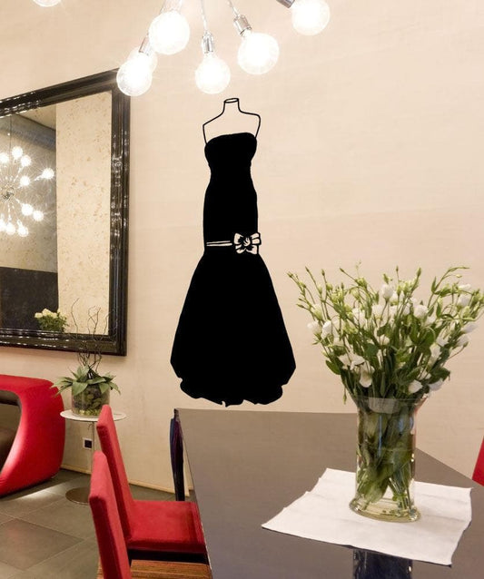 Vinyl Wall Decal Sticker Prom Dress #OS_MB829