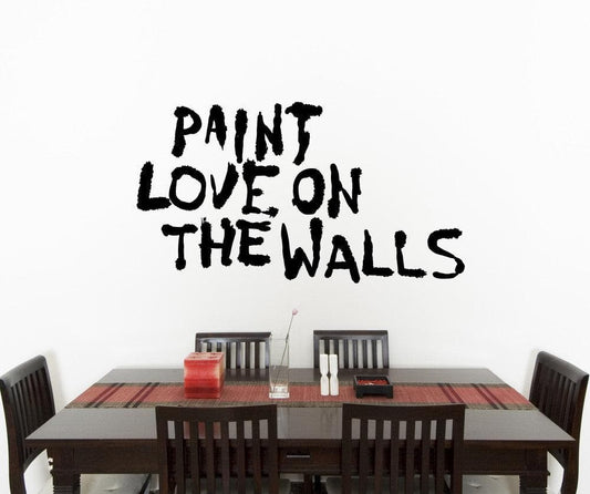 Vinyl Wall Decal Sticker Paint Love on the Walls #OS_MB855