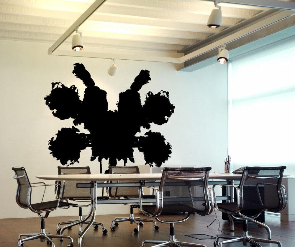 Rorschach Inkblot Test Image Wall Decal Sticker. #OS_MB886