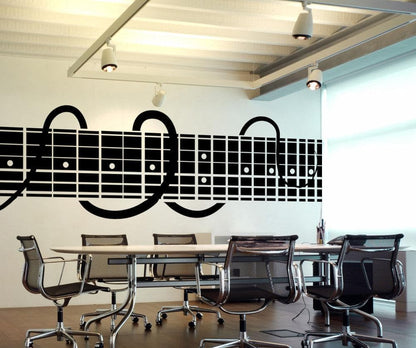 Guitar Chords Wall Decal Sticker. #OS_MB889