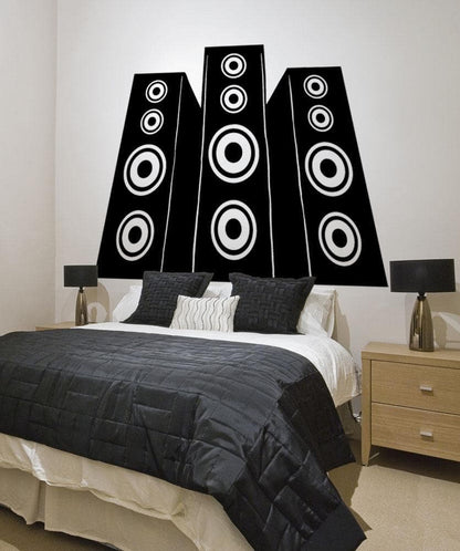 Vinyl Wall Decal Sticker Speakers #OS_MB898
