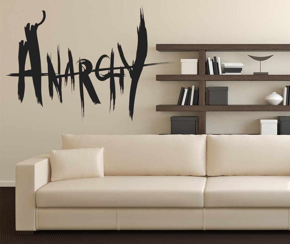 Vinyl Wall Decal Sticker Anarchy #OS_MB961