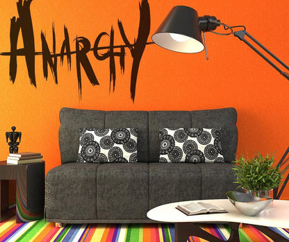 Vinyl Wall Decal Sticker Anarchy #OS_MB961