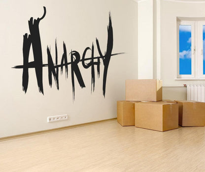 Vinyl Wall Decal Sticker Anarchy #OS_MB961