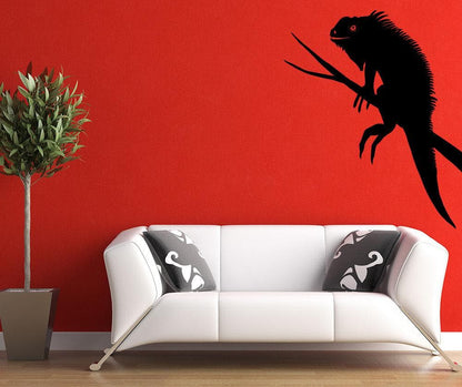 Vinyl Wall Decal Sticker Iguana #OS_MB981