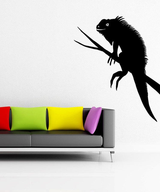 Vinyl Wall Decal Sticker Iguana #OS_MB981