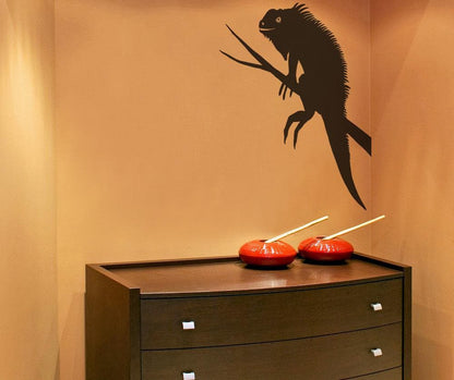 Vinyl Wall Decal Sticker Iguana #OS_MB981