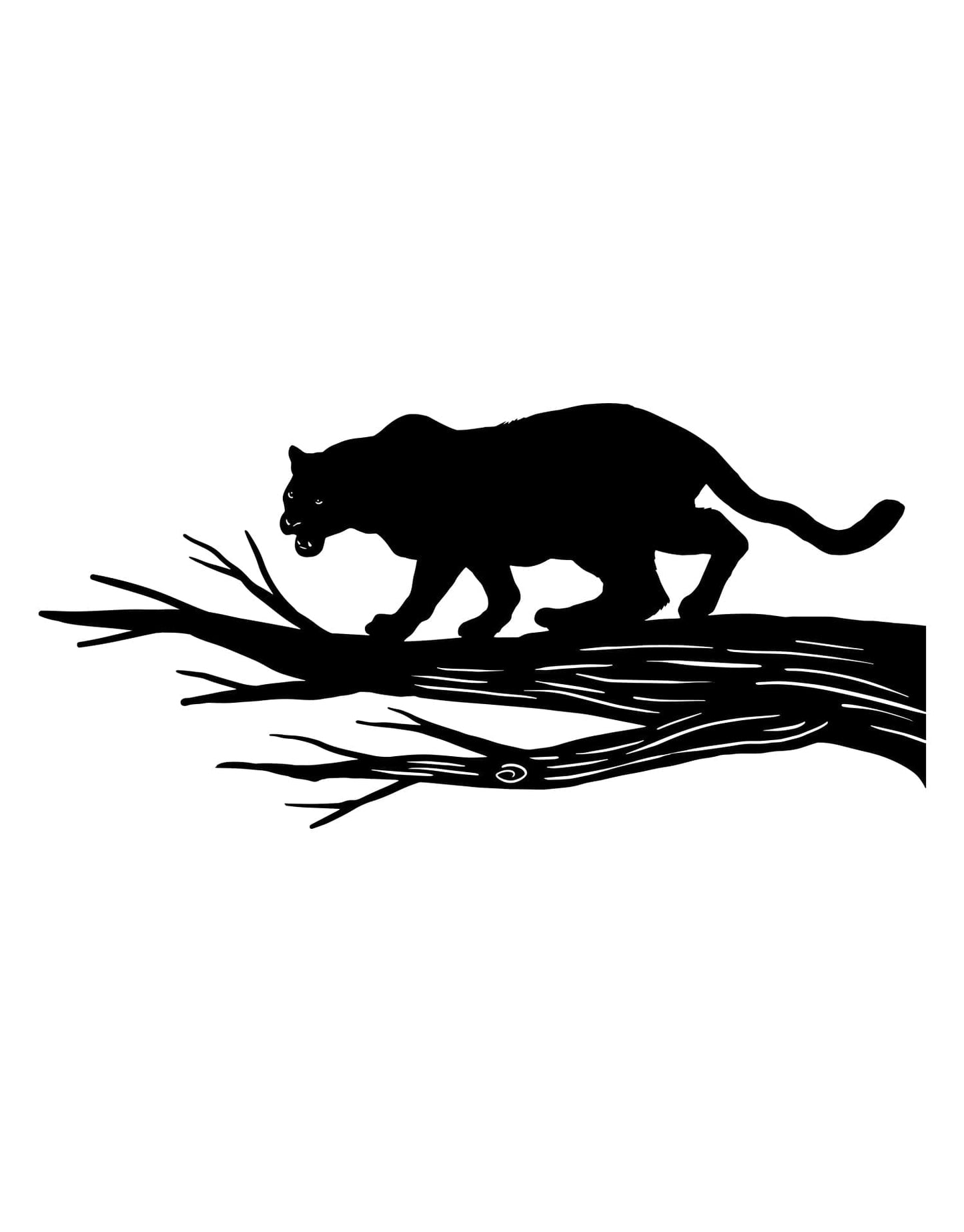 Black Panther Vinyl Wall Decal Sticker. #OS_MB990