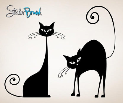Vinyl Wall Decal Sticker Classic Cats item #OS_AA101