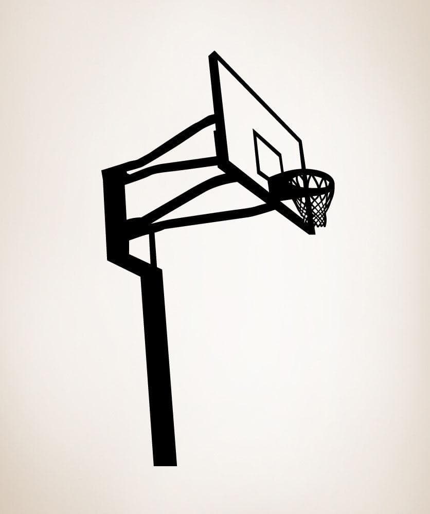 Vinyl Wall Decal Sticker Basketball Hoop #OS_MB457
