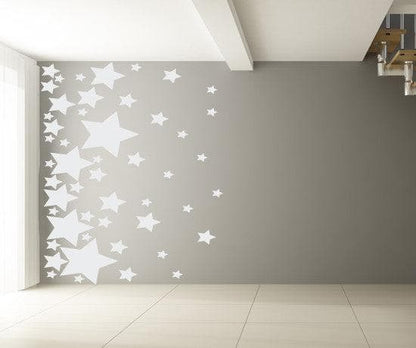 Vinyl Wall Decal Sticker Various Sizes of Star Shapes #843