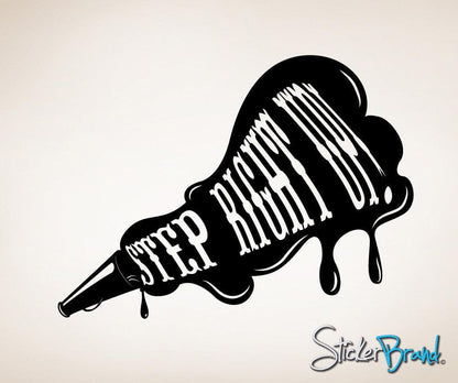 Vinyl Wall Decal Sticker Circus Megaphone #OS_MB189