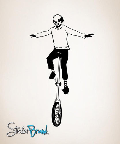 Vinyl Wall Decal Sticker Unicycle #OS_MB197